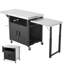 189.99 cm W Stainless Steel Top Kitchen Island