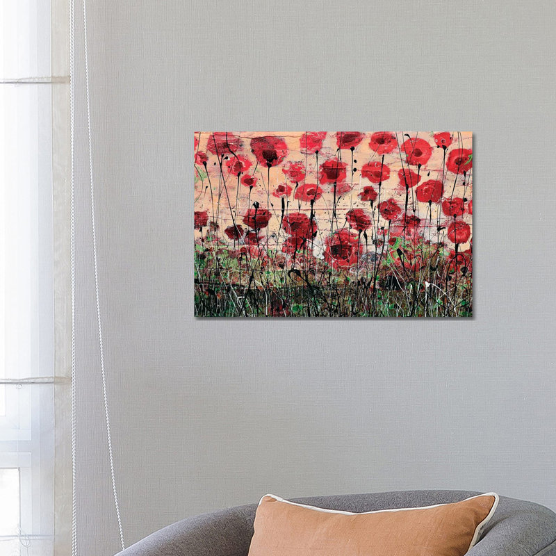 Summer 2020 1 Piece Wrapped Canvas Painting, 66.04 cm H x 45.72 cm W x 3.175 cm D