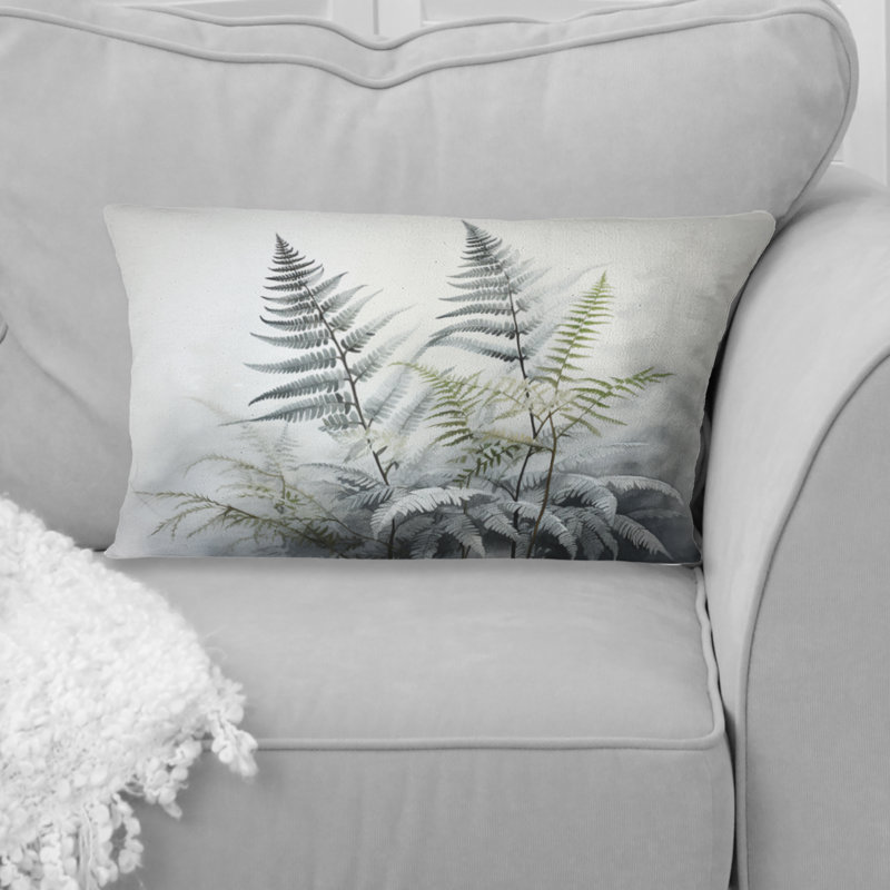 Coussin Ferns Silver Whispers III - Ferns
