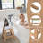 Makira 17.3'' W Manufactured Wood Shower Bench-712374293
