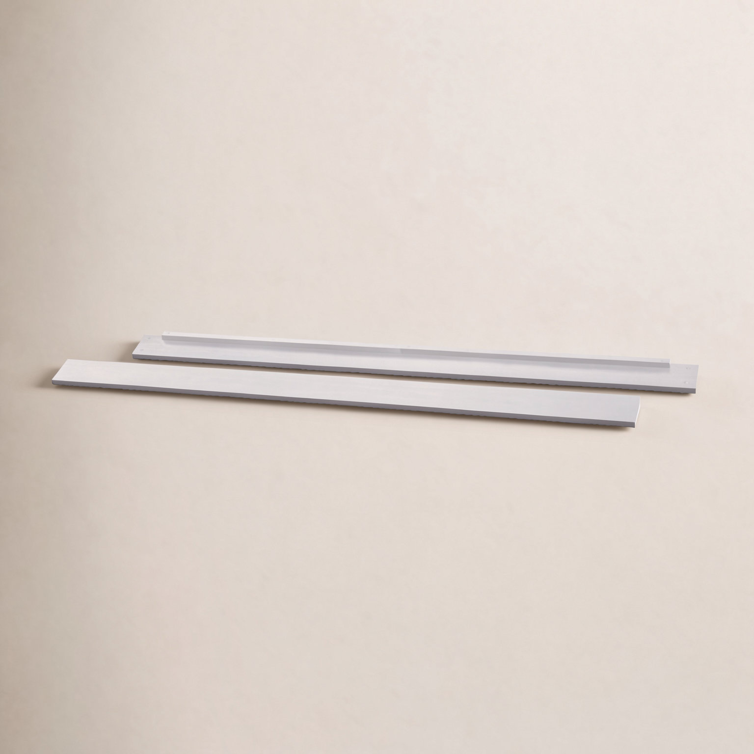Full Bed Conversion Rails, White