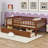 Bed Wood Bed with Two Drawers-1838714380-1838714381