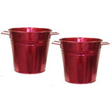 Maynard Metal Pot Planter