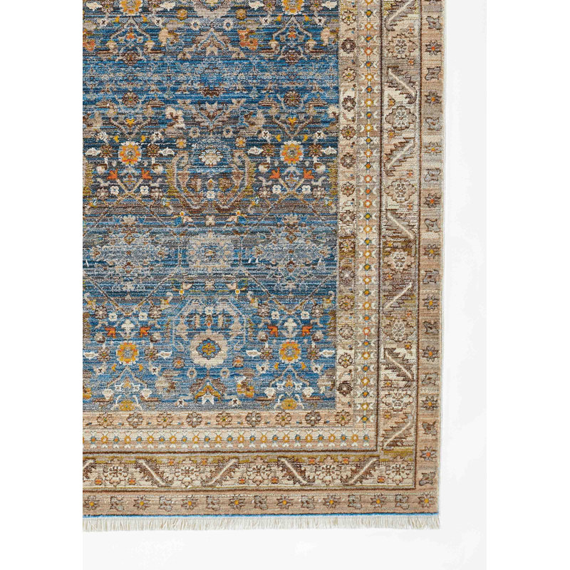 Gianna Blue Rug, Runner 2'6" x 8'