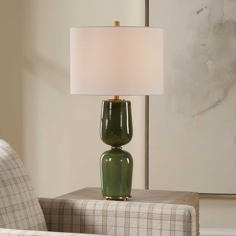 Uttermost Meyer Green Table Lamp