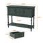 Console Farmhouse en bois avec tiroirs et armoire pour l'entrée et le salon-654365751