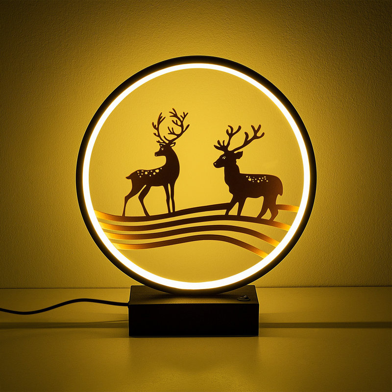 Elisee Desk Lamp, Black Copper