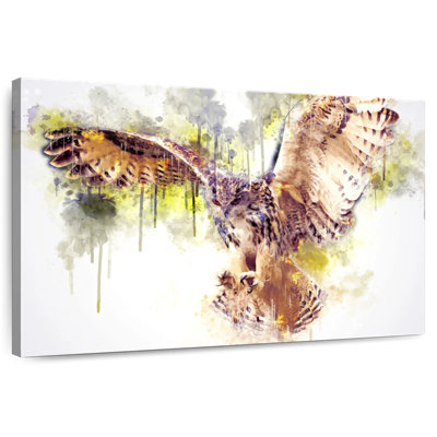 Hibou volant