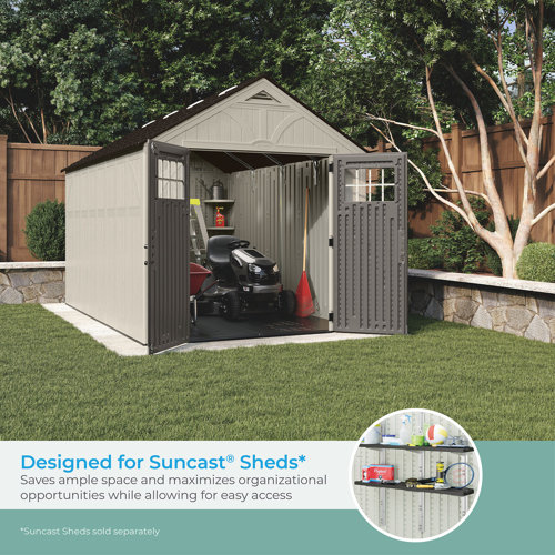 Suncast Shelf Kit Shed Accessory | Wayfair