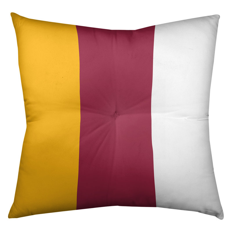 Coussin de sol touffeté arizona, 26 po x 26 po, Rouge