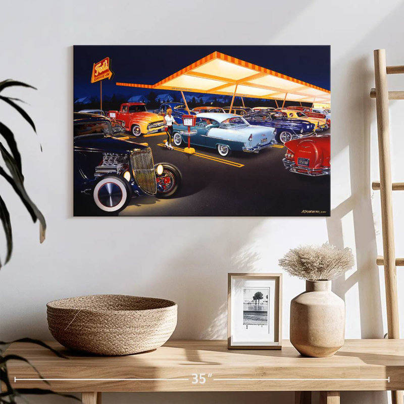 Mehar Ted's Drive-In, 8" H x 12" W