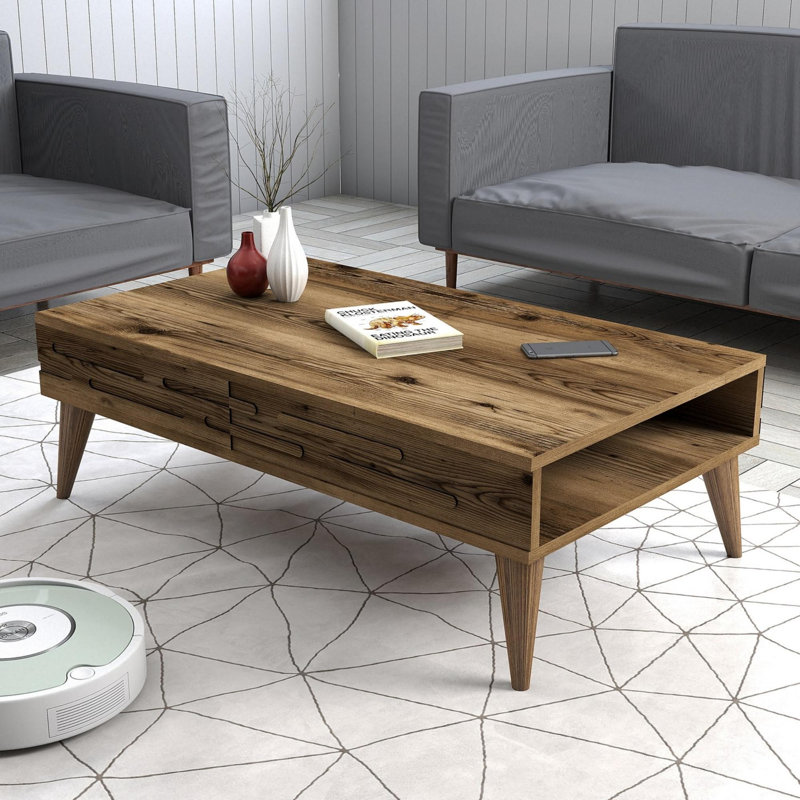 Table basse, Noyer