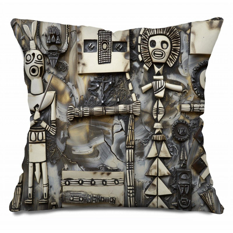 Coussin Trendy, H 16 po x l 16 po