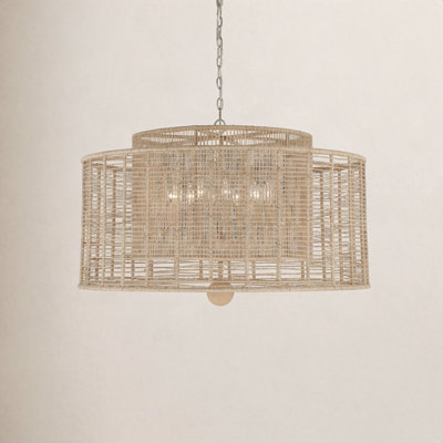 Bristin Karlie 12 Light Burnished Silver Chandelier