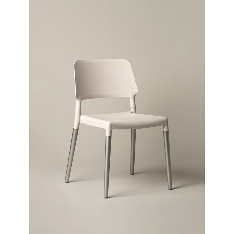 Belloch Chair, Silver, White