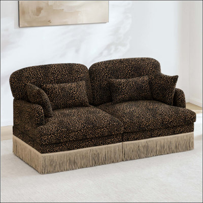 Canapé Comfy Chenille Leopard