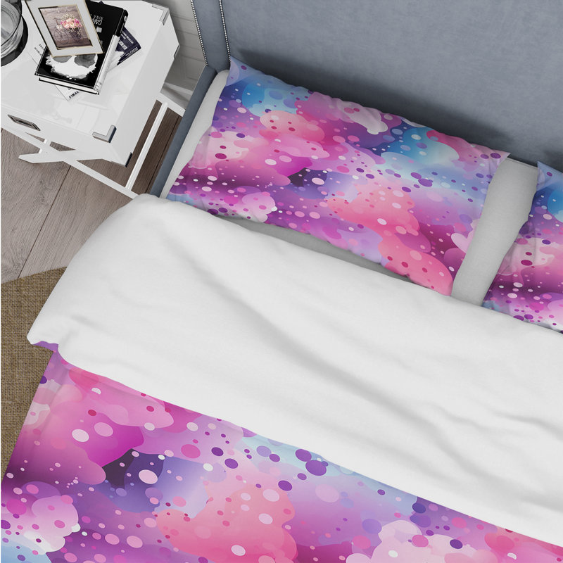 Ensemble de housse de couette Popart, Housse de couette pour très grand lit et 2 très