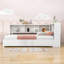 Lit de jour double en métal avec tablettes USB et lit gigogne simple-1677521326