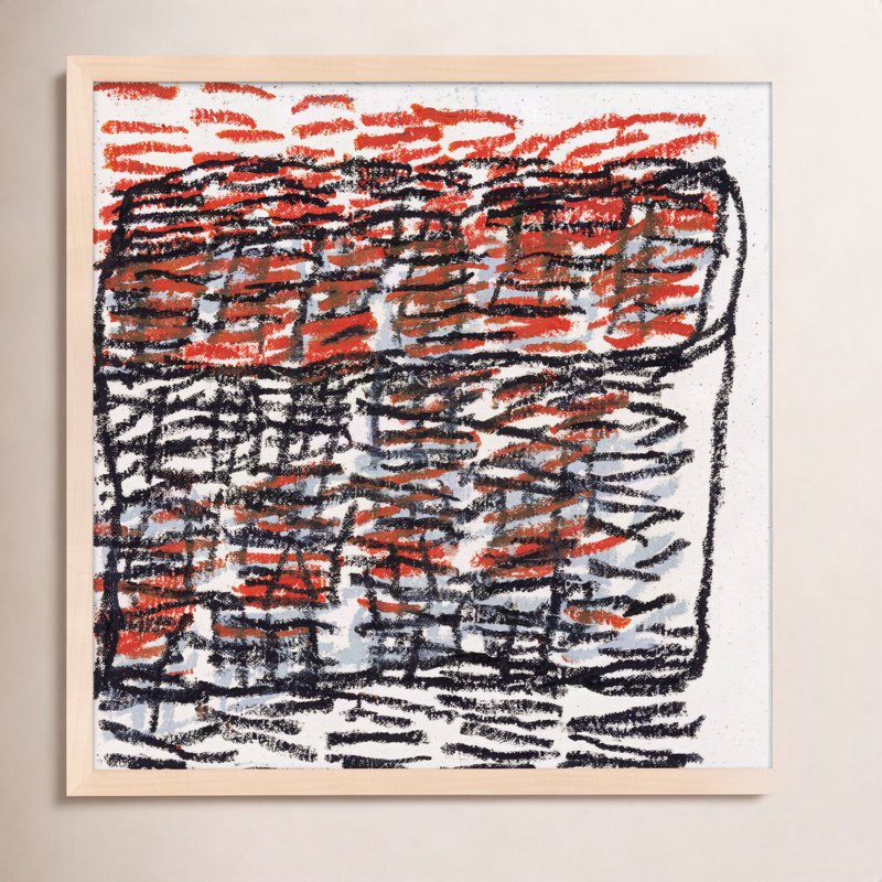 Favorite Season Print by Stephanie Dennis, 30" H x 30" W  x 1.25" D, Maple