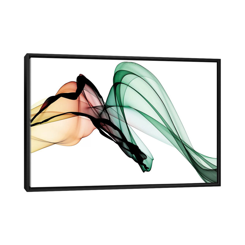 «Invisible World I», impression sur toile, H 18 po x l 26 po x P 1,5 po, Toile avec cadre noir