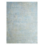 Hand Woven Silk and Wool Area Rug