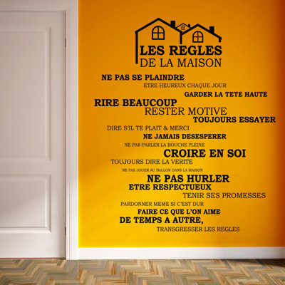 Non-Wall Damaging Wall Decal