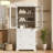 Modern High Freestanding Tall Bathroom Cabinet-58912027