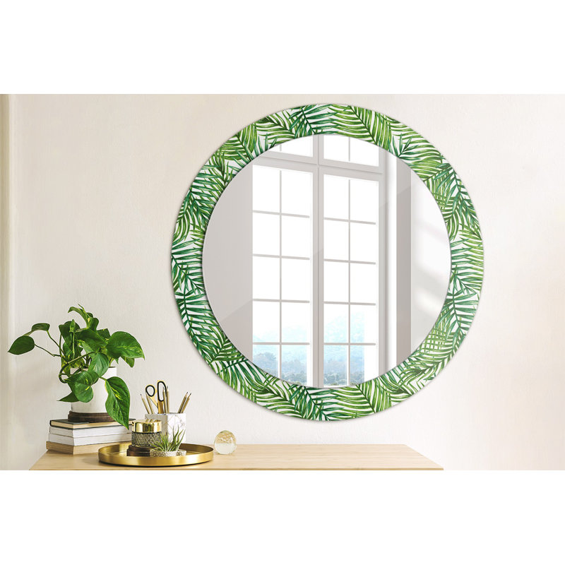 Huldar Glass Flat Wall Mirror