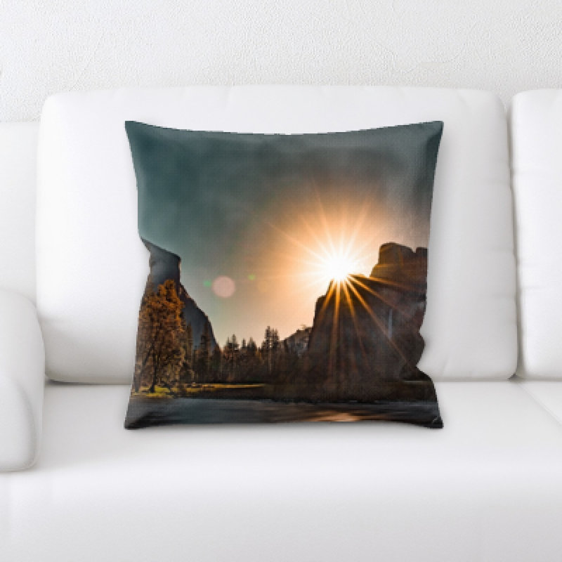 Microsuede Throw Pillow