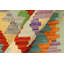 Tapis de couloir en laine vert / beige / or 2 pi 9 po x 9 pi 6 po Riggio