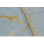 Rug & Kilim’S French Art Deco Style Rug In Blue With Gold Geometric Patterns