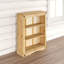 Dean 100 cm H x 80 cm W Solid Wood Standard Bookcase