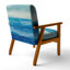 Out To Sea - Fauteuil rembourré d'appoint nautique et de plage-1079428293-1326044932