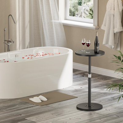 Adjustable-Height Drink Table by Ebern Designs