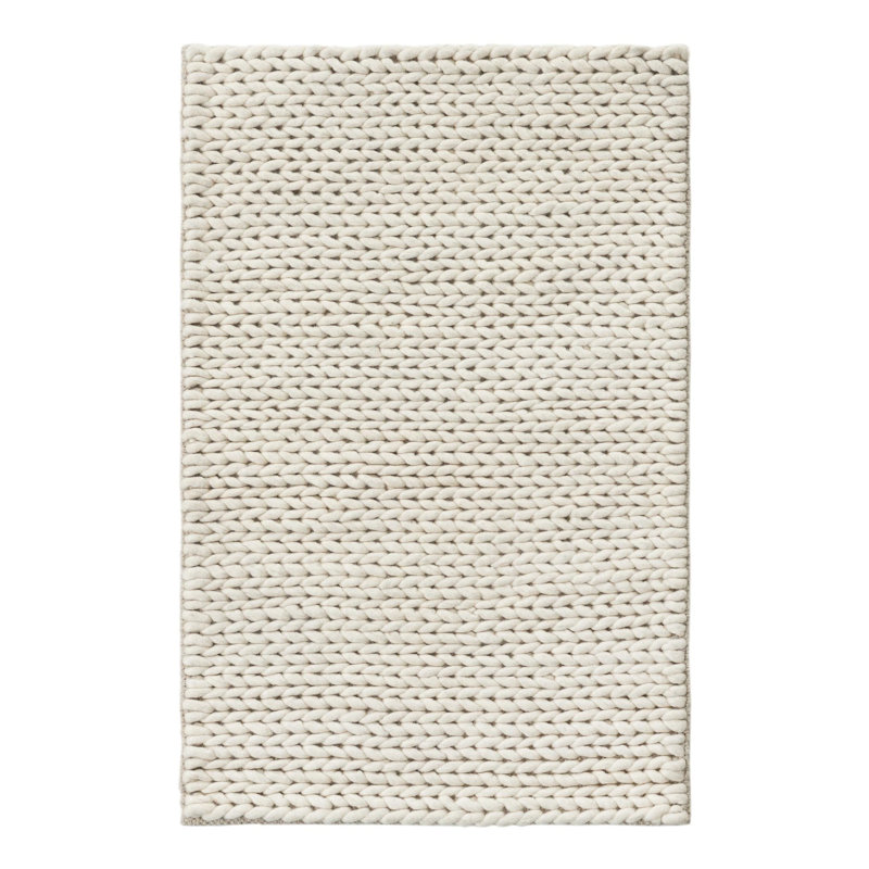 Yanellie Hand Loomed Wool Dhurrie Rug , Rectangle 2' x 3'1"