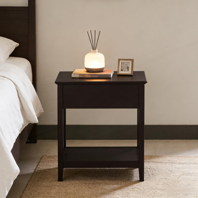 Table de rangement mince, table d'appoint étroite, table de bout
