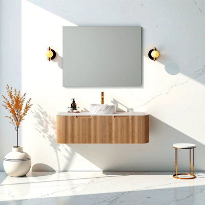 Ensemble de meuble-lavabo à fixation murale 48 po