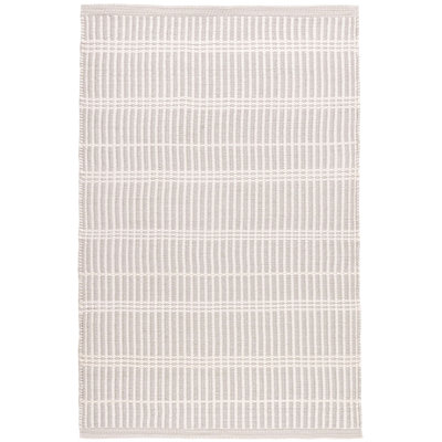 Marlo Platinum Handwoven Indoor/Outdoor Rug