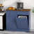 Bleu / brun foncé