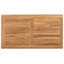 Table basse vidaXL en bois de teck massif brun 35,43 x 19,69 x 17,91-1475325615
