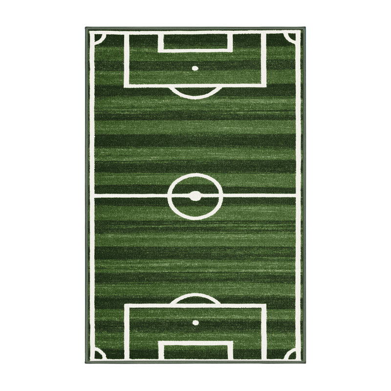 Tapis lavable de sport futsal, Rectangulaire 7 pi x 10 pi