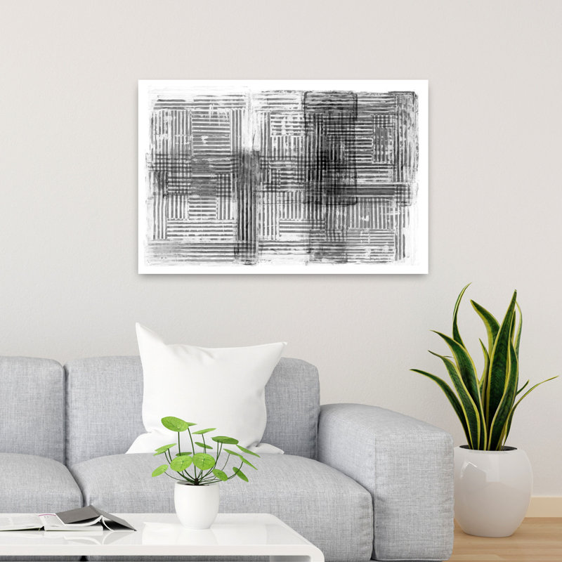 Art contemporain contemporain abstrait, H 24 po x l 36 po