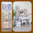 63 Inch Full Body Mirror Vanity Set with LED Table, 3-Color Adjustable Dressing Station with Storage Stool-226923686