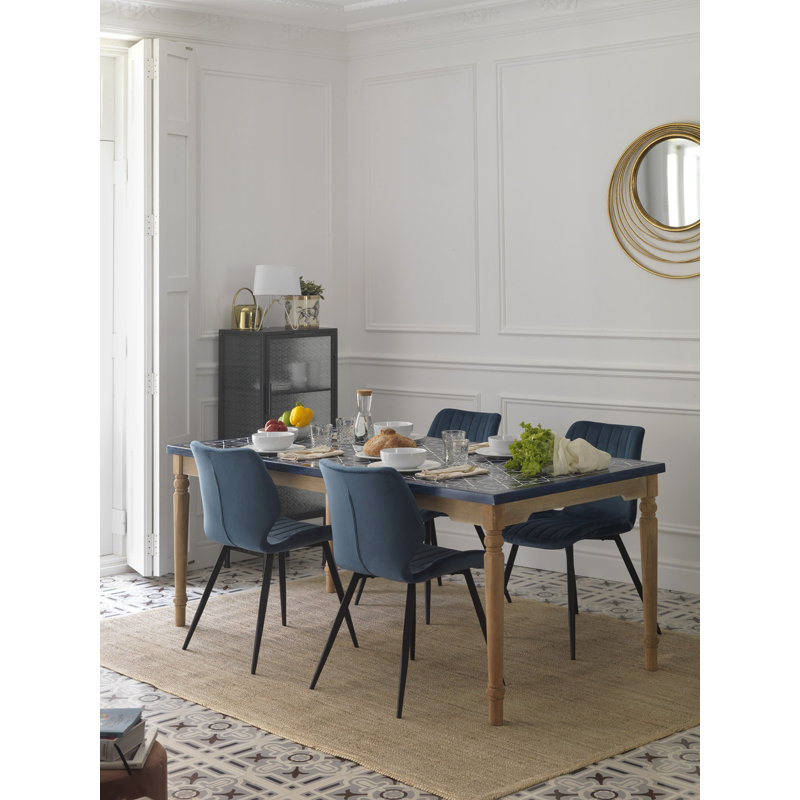 Bartelt Metal Base Dining Table