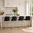 Upholstered 24'' Height Counter Stools With Metal Frame (Set of 4)-126254349-121781147