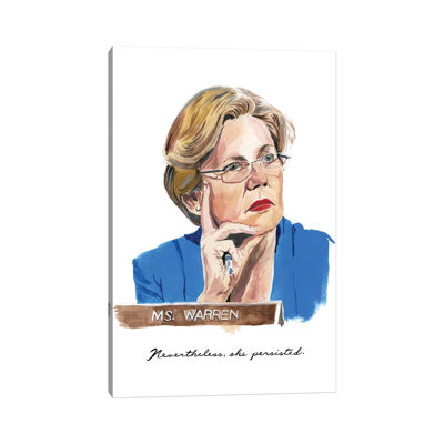 Nevertheless She Persisted by Heather Perry - Print on Canvas