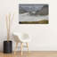 Wild Horses Mountain Fog Dramatic Peaceful Serene Horse Landscape Mountain Wall Art Print 1 Piece Wrapped Canvas Wall Art-868681221