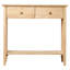 Manatuto 38'' Solid Wood Console Table