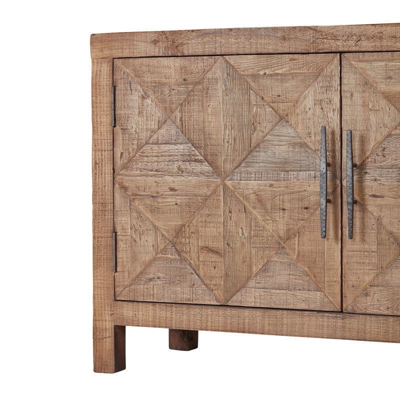 103.5'' W Solid Wood Sideboard, Brown