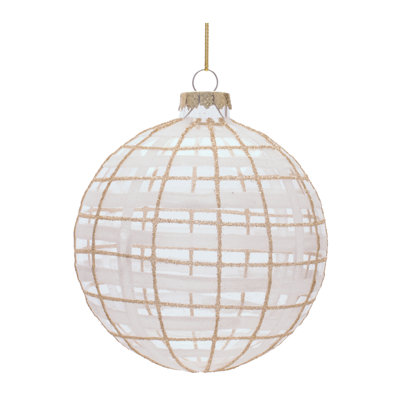Glass Ball Ornament Set of 6